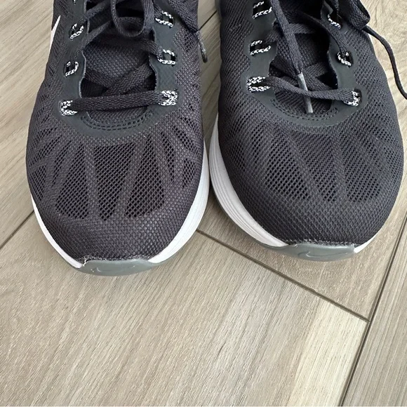 Nike LunarGlide 6 Women’s Running Shoes Black White Size 9 US 654433-001 - Picture 5 of 15